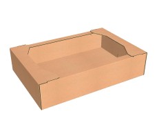 Кондитерський лоток 258х190х52 мм, Т-22 «В» бурий