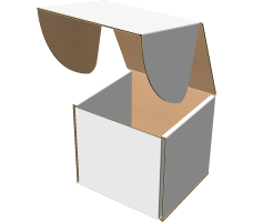 Самосборная коробка 100x100x100 мм, Т-22 "Е" белый