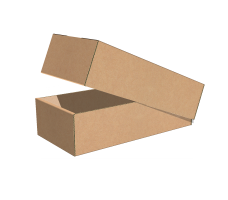 Самосборная коробка 185х90х50 мм, Т-22 "Е" бурый