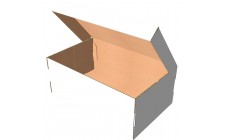 Коробка для обуви 284х187х110 мм, Т-23 "Е" белый