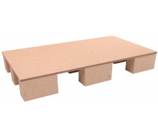 Картонный поддон (1200x800 мм) "П-14" нагрузка до 1500 кг Картонный поддон (1200x800 мм) "П-14" нагрузка до 1500 кг