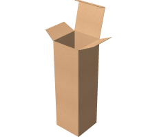 Самозбірна коробка 160х160х530 мм, Т-22 «Е» бурий