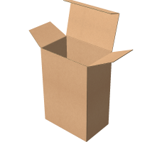 Самозбірна коробка 165х105х245 мм, Т-22 «Е» бурий