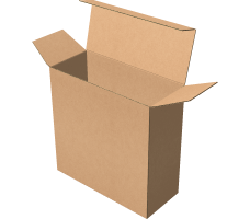 Самозбірна коробка 215х90х215 мм, Т-22 «Е» бурий